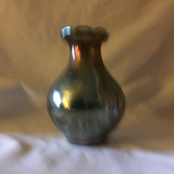Fenton Glass Iridescent Small Pitcher - Picture 2 of 6